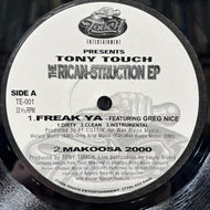 TONY TOUCH / The Rican-Struction EP (TE-001, 12inch)
