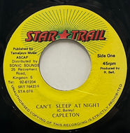 CAPLETON / Can't Sleep At Night (Star Trail – STA 076, 7inch)