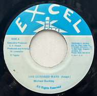 Michael Buckley / One Hundred Ways (Excel – XL 002, 7inch)