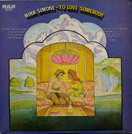 NINA SIMONE / To Love Somebody (RCA-6208, LP)