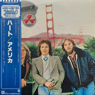 AMERICA / Hearts (Warner Bros – P-6422W, LP) 帯付