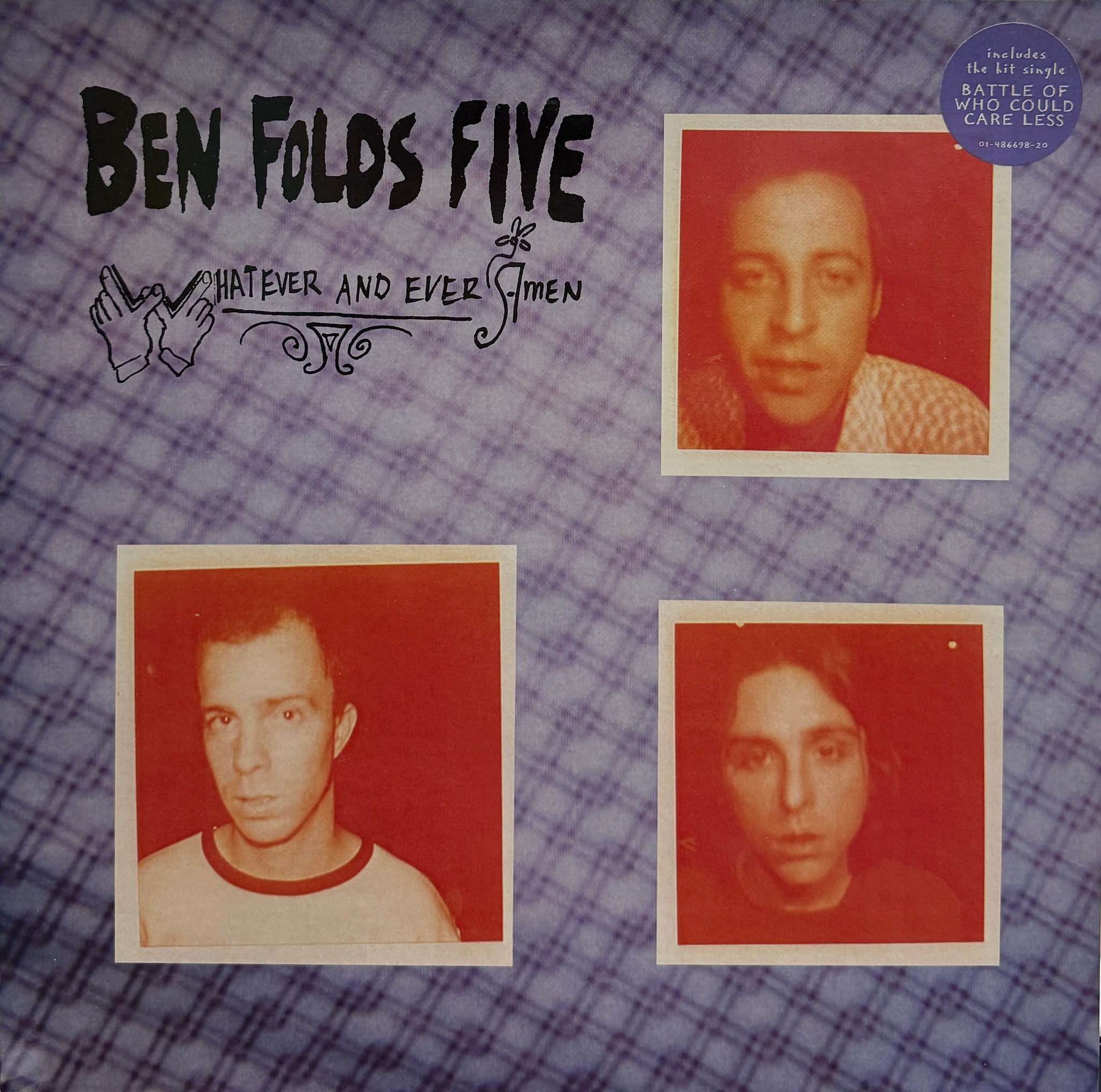 BEN FOLDS FIVE / Whatever And Ever Amen ( 550 Music – 486698
