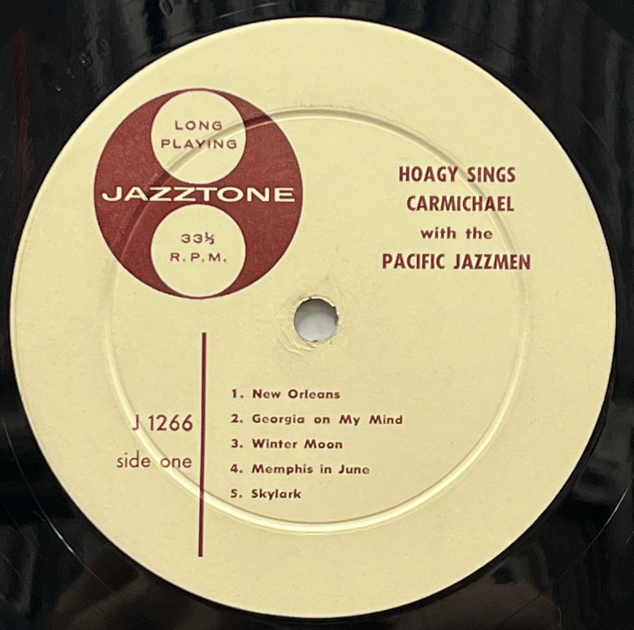 HOAGY CARMICHAEL / Hoagy Sings Carmichael With The Pacific Jazzmen