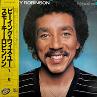 SMOKEY ROBINSON / Being With You (VIP-6771, LP) 帯付