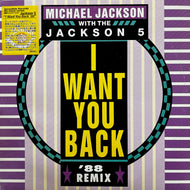 MICHAEL JACKSON WITH THE JACKSON 5 / I Want You Back '88 Remix (Reissue, 12inch)