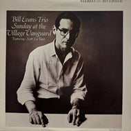 BILL EVANS TRIO / Sunday At The Village Vanguard (OJC-140, LP)