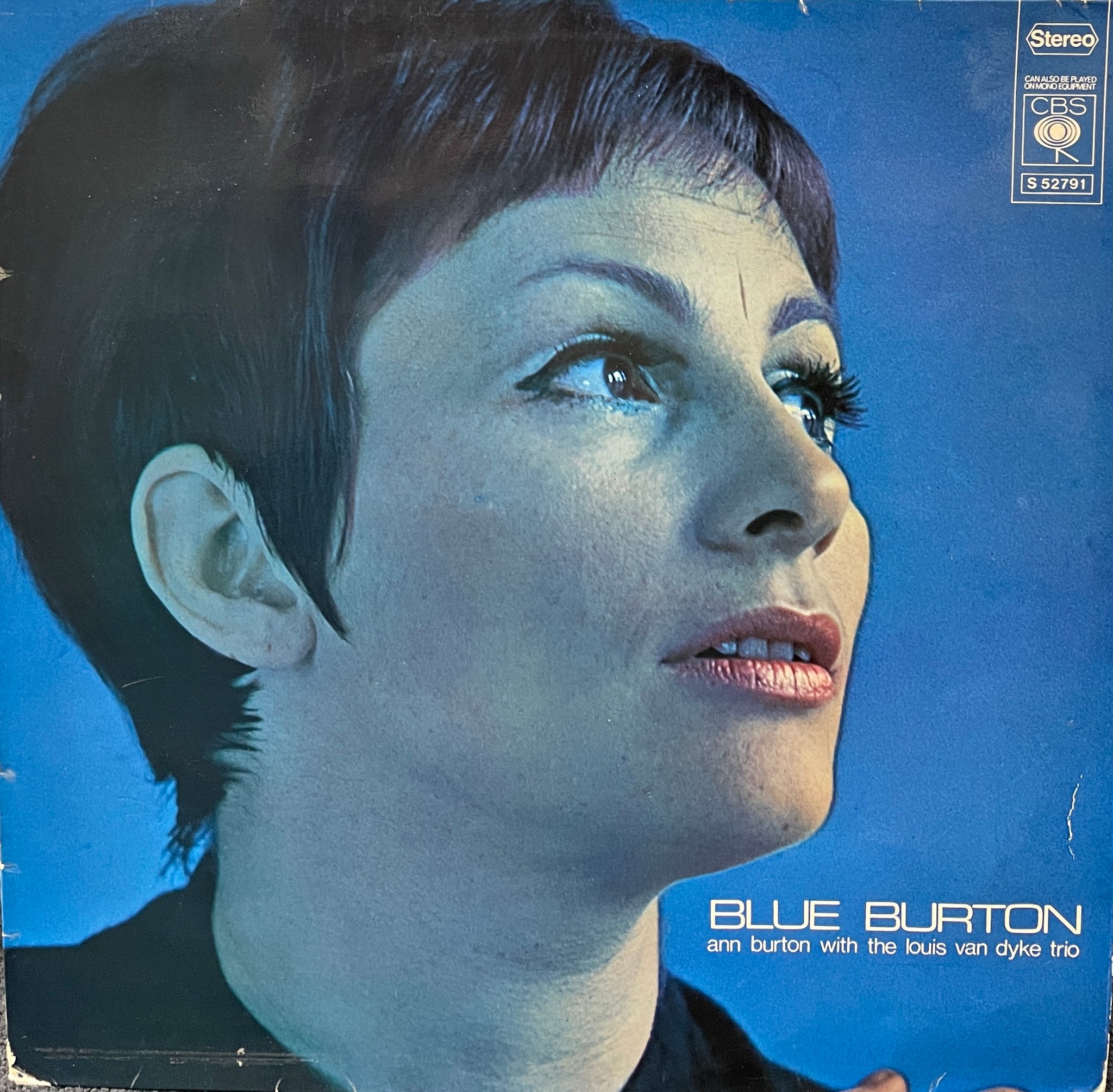 ANN BURTON With The Louis Van Dyke Trio / Blue Burton ( CBS – S 52791, –  TICRO MARKET