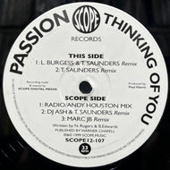 PASSION / Thinking Of You (SCOPE12-107, 12inch)