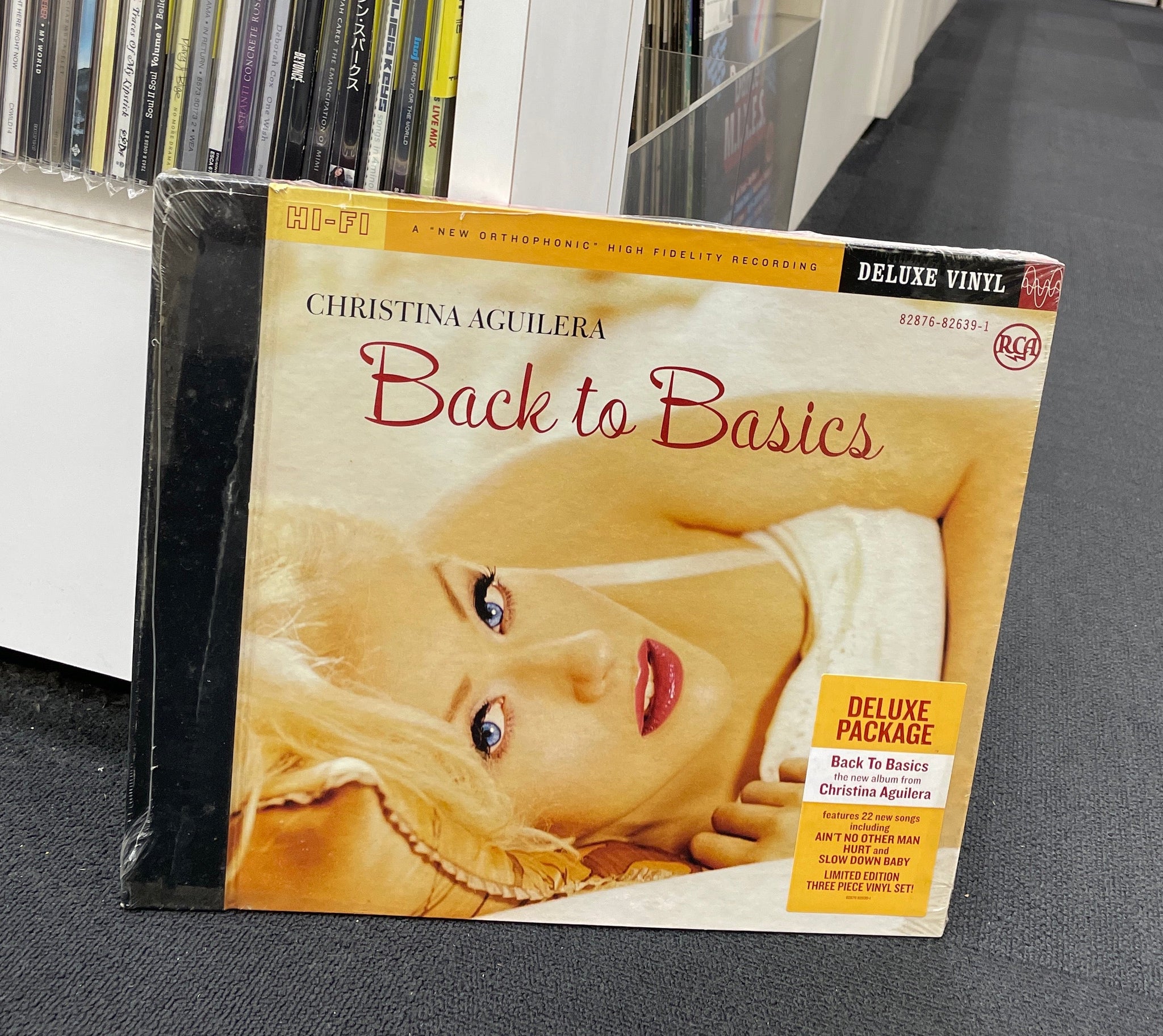 CHRISTINA AGUILERA / Back To Basics (RCA, 8 2876 82639 1 4, 3LP