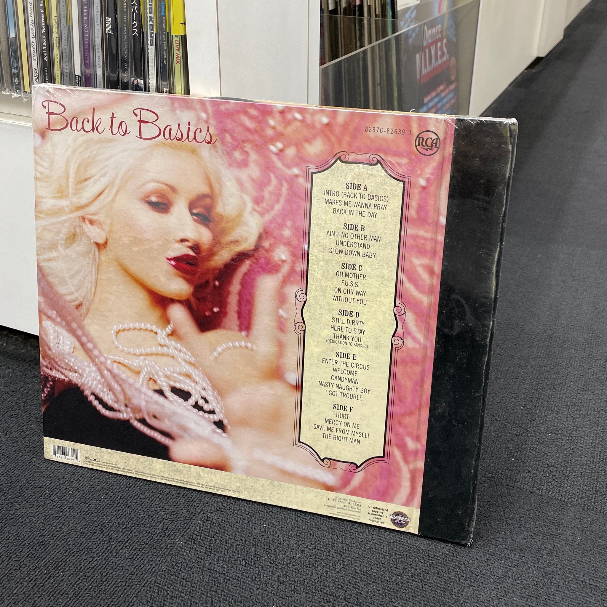 Christina Aguilera /Basics /DJ Premier参加 CHRISTINA AGUILERA / Back To Basics (RCA, 8 2876 82639 1 4, 3LP