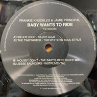 FRANKIE KNUCKLES & JAMIE PRINCIPAL / Baby Wants To Ride (The Remixes) UCA L 007-6, 12inch