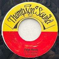 JACOB MILLER / False Rasta (Thompson Sound, 7inch)