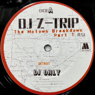 Z-TRIP and MARVIN GAYE / The Motown Breakdown Part 1 / What's Going On (05141-1, 12inch)