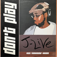 J-LIVE / Don't Play (DBC009, 12inch)