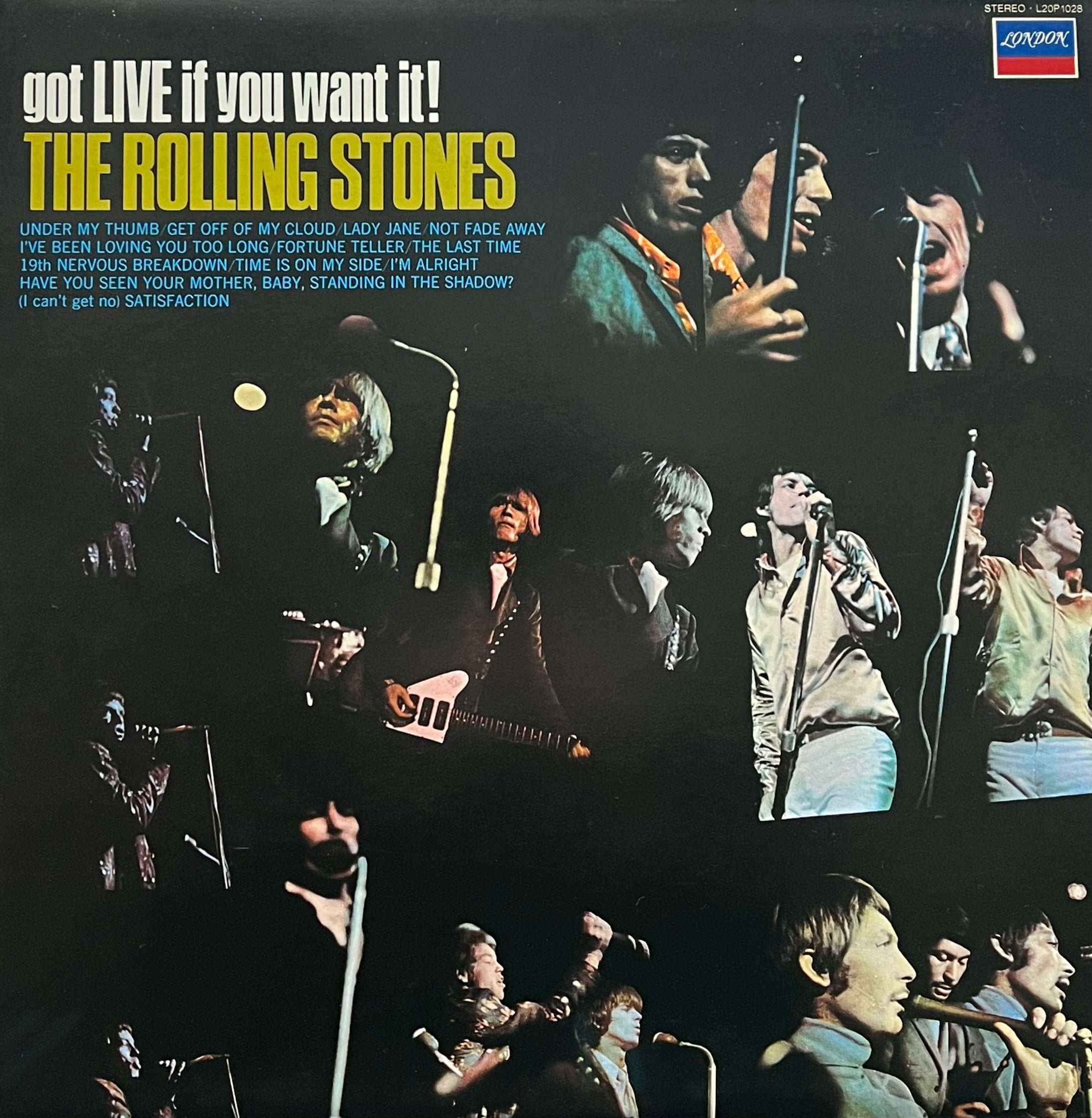 ROLLING STONES / Got Live If You Want It! (London – L20P 1028, LP