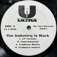 ULTRA / The Industry Is Wack (MTR - 2012, 12inch)
