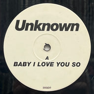 KROMESTAR / Baby I Love You So (999BR, 12inch)