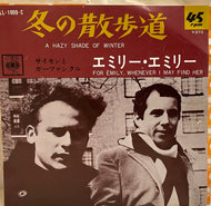 SIMON & GARFUNKEL / A HAZY SHADE OF WINTER （冬の散歩道）LL-1009-C 7inch