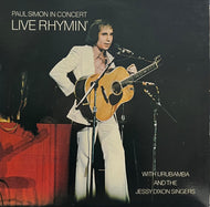 PAUL SIMON / Live Rhymin' (CBS/Sony, SOPM-111, LP)