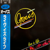 Opus / Live Is Life (28MM 0454, LP) 帯付