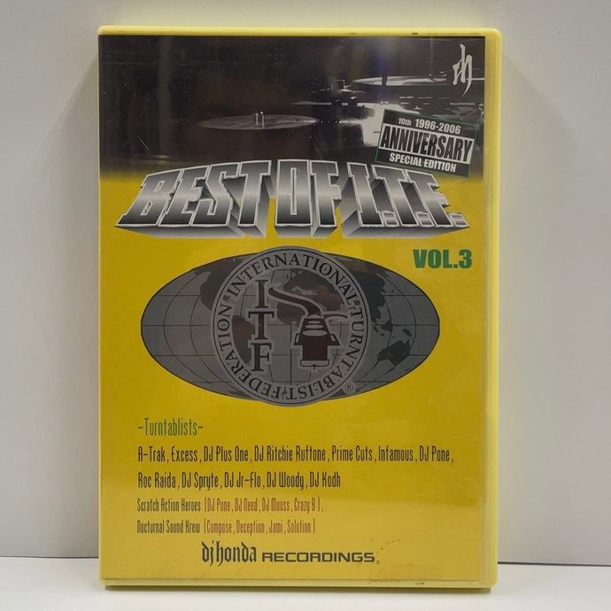 DJ Honda Recordings / Best Of I.T.F. Vol.3: 10th Anniversary (DVD)