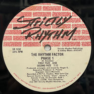 Rhythm Factor / Phase 1 (Strictly Rhythm – SR 1232, 12inch)
