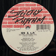 Ize & L.P. / Sex Talk (Wanting You) (Strictly Rhythm – SR12197, 12inch)