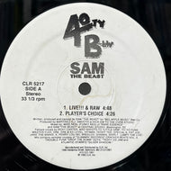 SAM THE BEAST / 40ty B-Low (CLR 5217, 12inch)