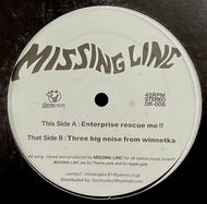 MISSING LINC / Enterprise Rescue Me!! (	Danma Records – DR-006, 12inch)