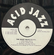 QUIET BOYS / Modal (Acid Jazz – JAZID 34T, 12inch)