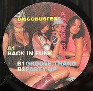 DISCOBUSTER / Disco Mania E.P (Discobuster – DISCOBUSTER 003, 12inch)