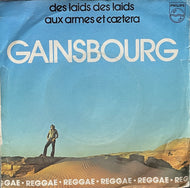 SERGE GAINSBOURG / Des Laids Des Laids / Aux Armes Et Cætera (Philips, 7inch)
