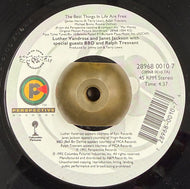 Luther Vandross & Janet Jackson / The Best Things In Life Are Free (	Perspective Records, 7inch)