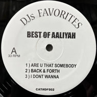 AALIYAH / Best Of Aaliyah (DF502, 12inch)
