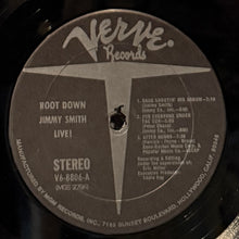 画像をギャラリービューアに読み込む, JIMMY SMITH / Root Down - Jimmy Smith Live! ( Verve Records – V6-8806, LP)
