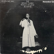 CARMEN MCRAE And The Kenny Clarke Francy Boland Big Band / November Girl ( Black Lion Records – PA-7143, LP)