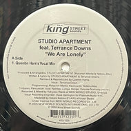 STUDIO APARTMENT / WE ARE LONELY (Remixed By Quentin Harris) (BPM King Street Sounds – KSS 1220, 12inch)