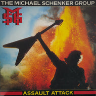 MICHAEL SCHENKER GROUP / Assault Attack 黙示録 (Chrysalis ‎– WWS-81520, LP)