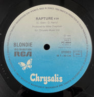 BLONDIE / Rapture ( Chrysalis – PC 8664, 12inch)