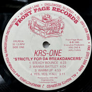 KRS-ONE / Strictly For Da Breakdancers (FPLP01, LP)