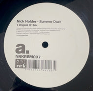 NICK HOLDER - Terra Deva / Summer Daze / Fresh Start  ( NRK Sound Division – NRKREM 007, 12inch)