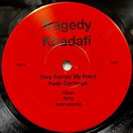 TRAGEDY KHADAFI / They Forced My Hand / W.W.T. (World Wide Thugs) T1001, 12inch