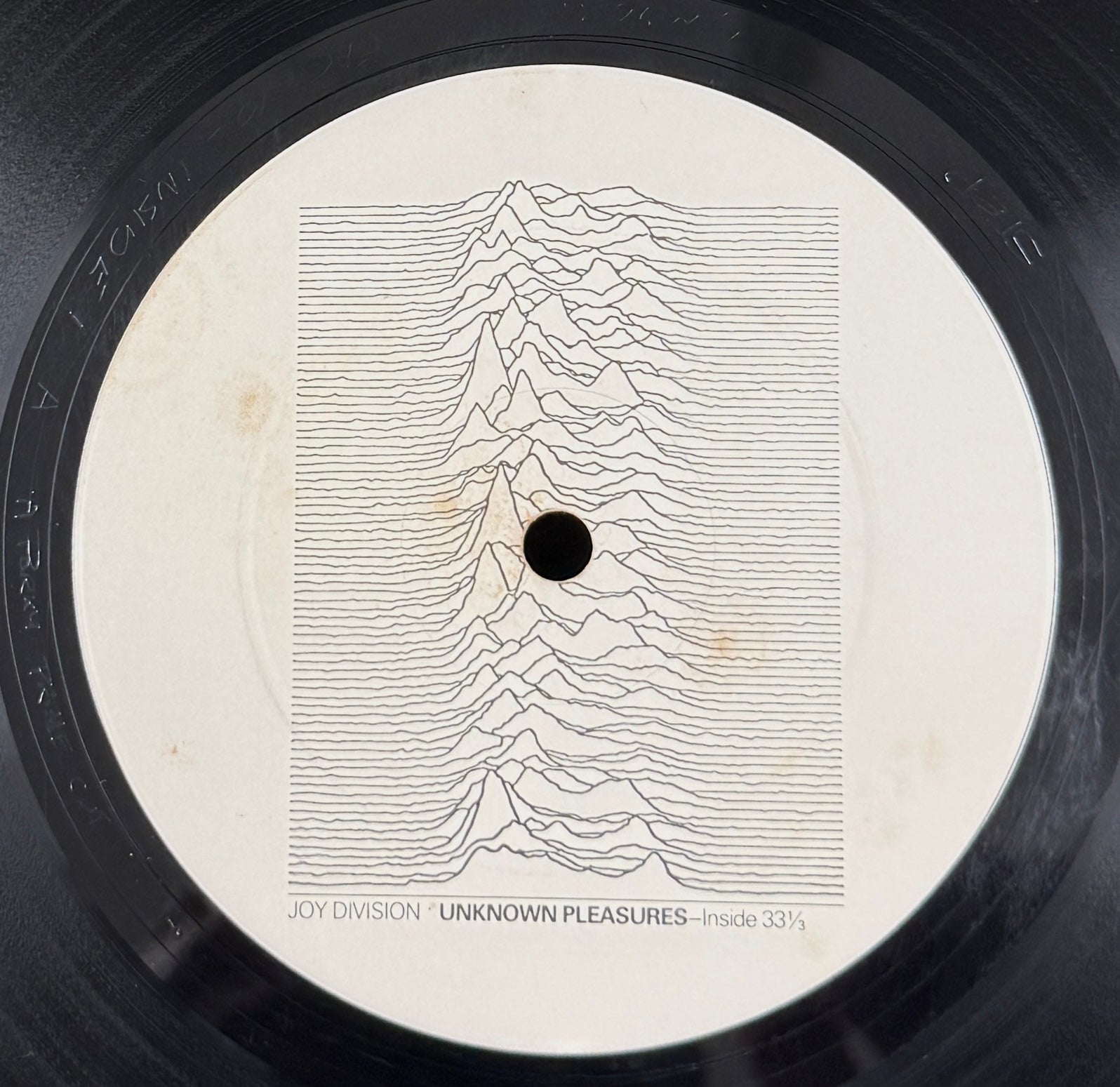 JOY DIVISION / UNKNOWN PLEASURES【FACT10】 JOY DIVISION / Unknown Pleasures (Factory, FACT 10, LP) – TICRO MARKET