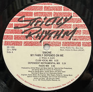 SIMONE / My Family Depends On Me (Strictly Rhythm – SR 1260, 12inch)