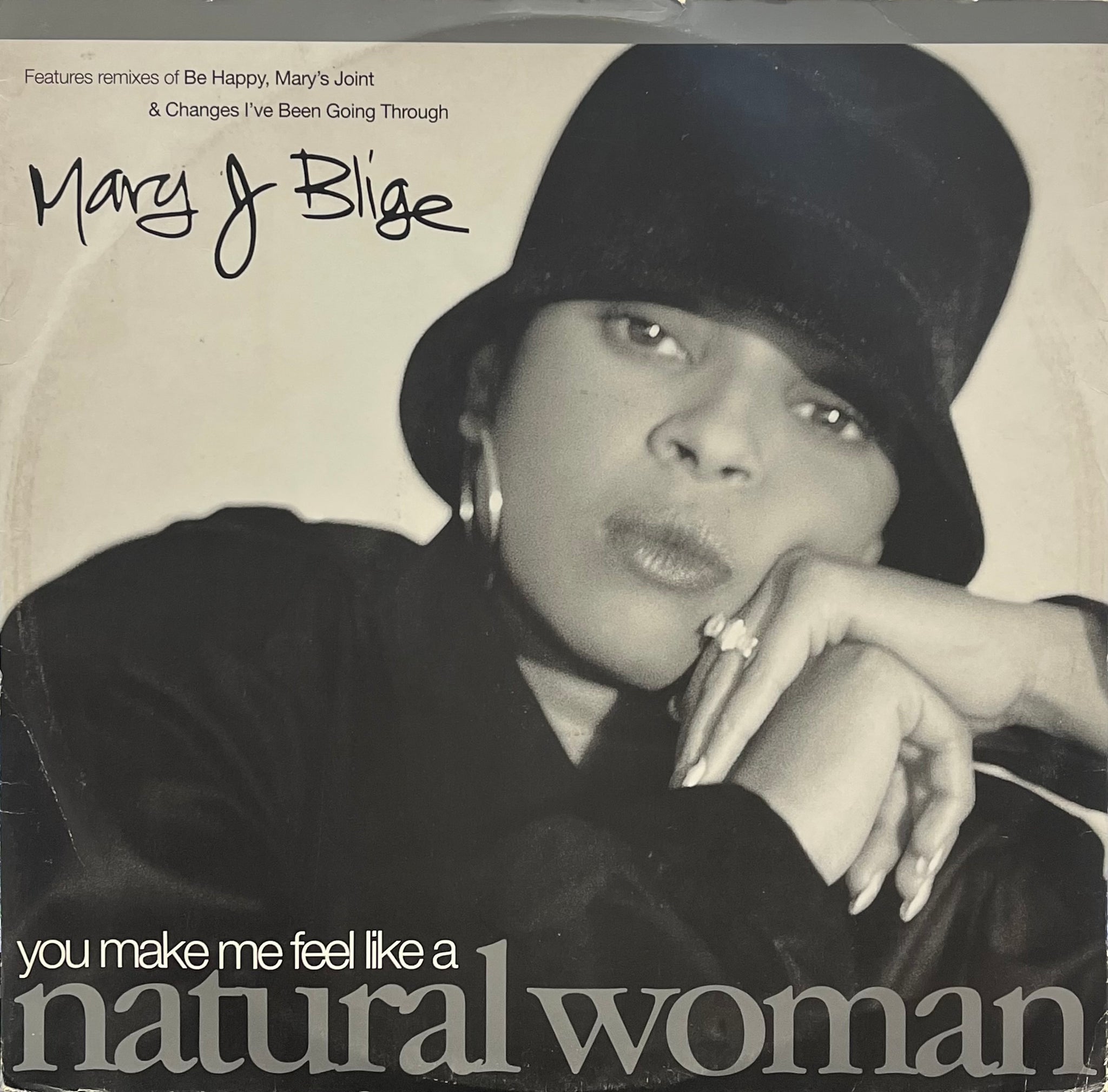 MARY J BLIGE / (You Make Me Feel Like A) Natural Woman (MCA– MCST