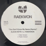 RAEKWON / You Don't Know My Name (Remix) WTR 2112, 12inch