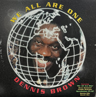 DENNIS BROWN / We All Are One (Diamond Rush Promotion International – DRLP 0022, LP) Yellow Translucent Vinyl
