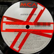 JUSTICE SYSTEM / Dedication To Bambaataa (MCA12-54997, 12inch)