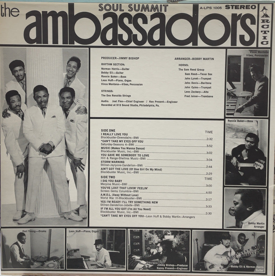 鬼レア USオリジナル The Ambassadors Soul Summitレコード