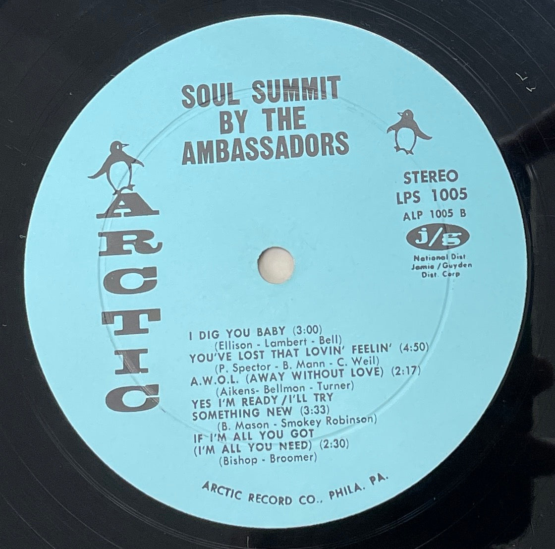 AMBASSADORS / Soul Summit (inc. Ain't Got The Love) Arctic – LPS